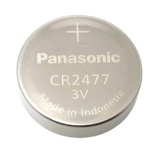 สินค้า ถ่าน CR2477 Panasonic, Toshiba, Vinnic 3V LITHIUM 1ก้อน ของใหม่ ของแท้