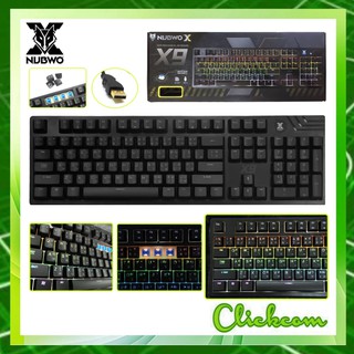 NUBWO Keyboard ALPHA Gaming X9