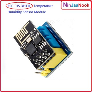 โมดูลเซ็นเซอร์วัดอุณหภูมิความชื้น ESP-01S DHT11 Temperature Humidity Sensor Module ESP8266  ESP-01  Wifi for Arduino