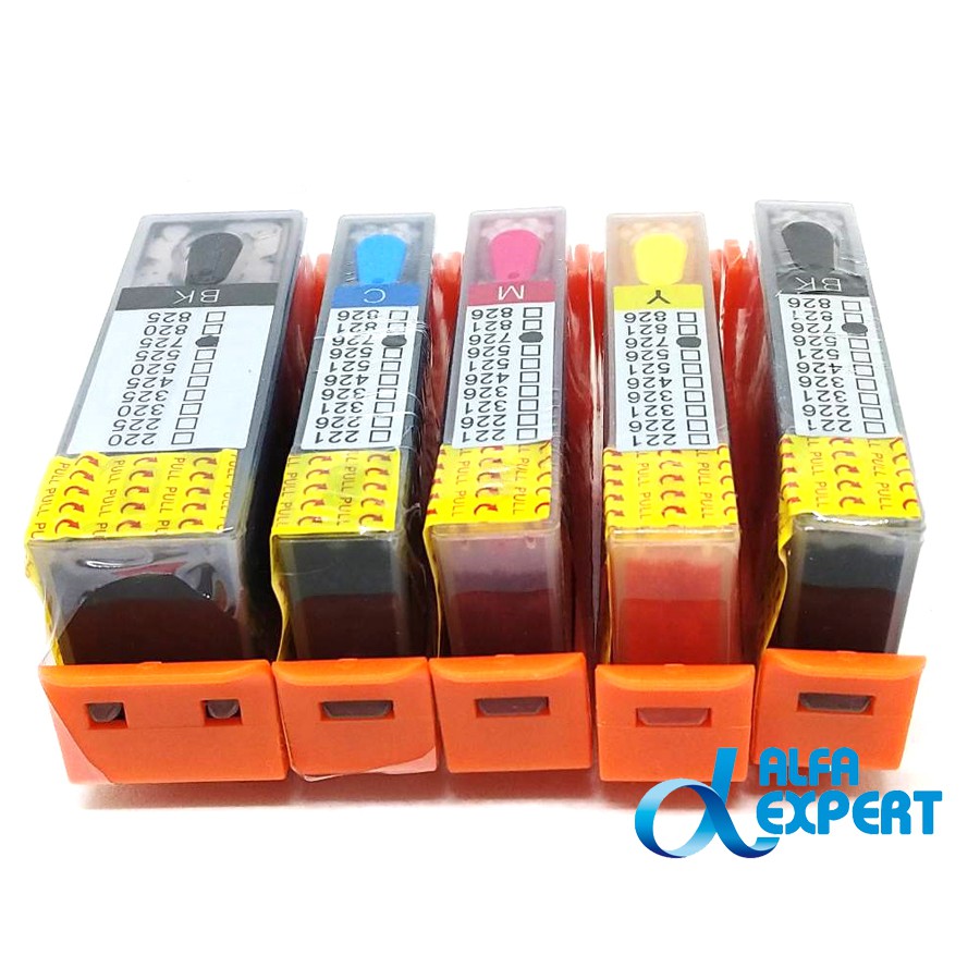 ตลับหมึก-เทียบเท่า-พร้อมใช้-แบบรีฟิวได้-pgi-725-cli-726-refillable-ink-cartridge-for-canon-ip4870-ip4970-ix6560-mx886-mg