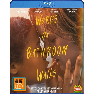 หนัง Blu-ray Words on Bathroom Walls (2020)