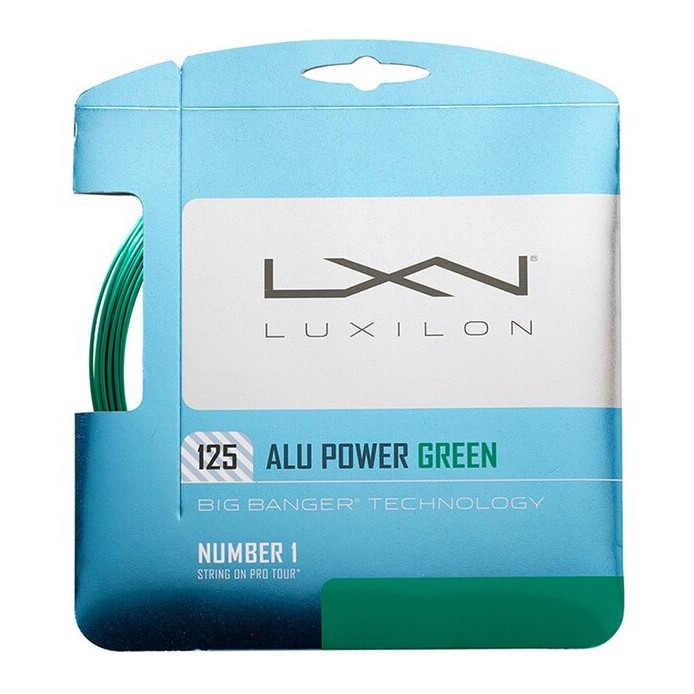 ภาพหน้าปกสินค้าLUXILON Alu Power Green ขนาด 16L/1.25 เอ็นไม้เทนนิส เอ็นเทนนิส Tennis String ไม้เทนนิส เทนนิส WILSON