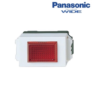 "Panasonic" รุ่น WEG 3032 R ไพล๊อตแล้มป์ สีแดง 220V