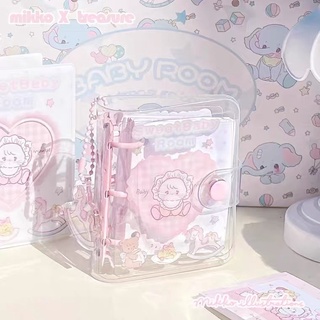 [ พร้อมส่ง💕] Mikko สมุดโน๊ต Pocketbook + Keyring น่ารักมากก มีสีชมพู สีเขียว