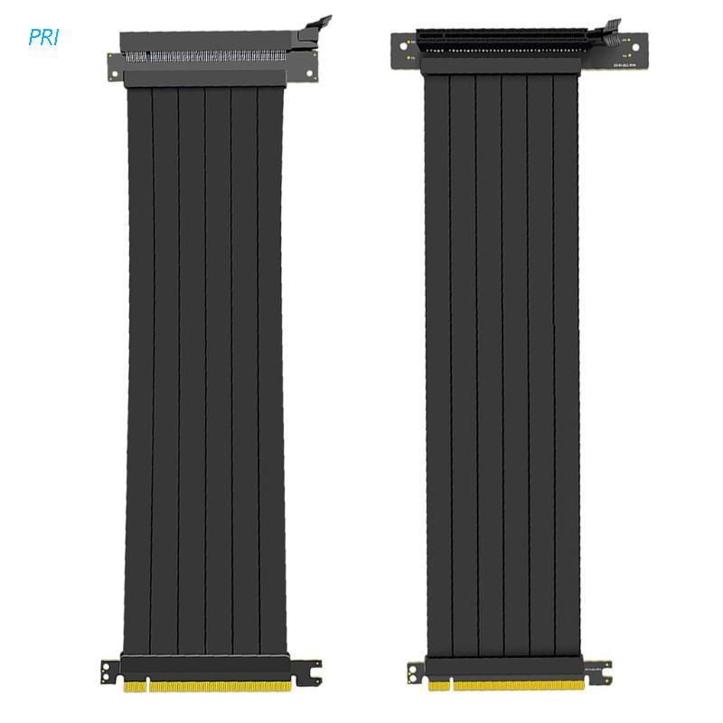 Riser Cable Premium 90° 180° PCIe x16 2.0 3.0 4.0 สำหรับการ์ดจอ ความ ...