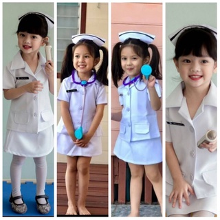 ชุดพยาบาลเด็ก#ชุดพยาบาล#ชุดอาชีพเด็กหญิง