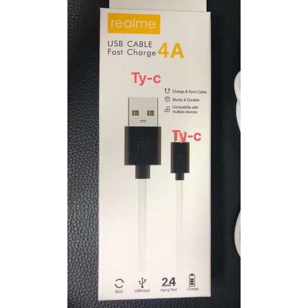 ชุดชาร์จ Realme Type-c+ USB Adapter 5V 2A 100CM | Shopee Thailand