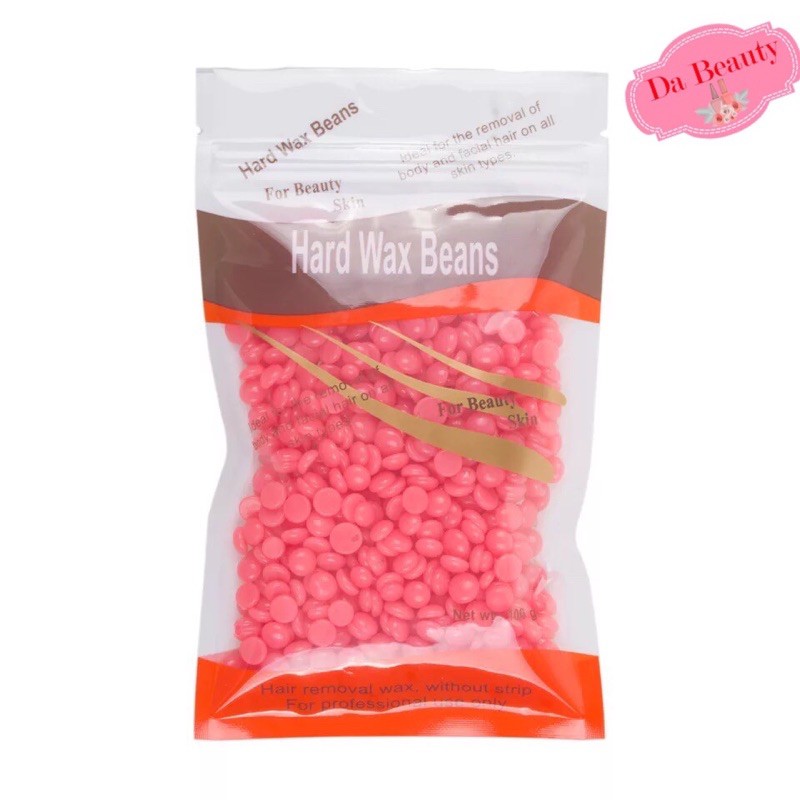 เม็ดแว๊กซ์-กำจัดขน-hard-wax-bean-ละลายไว-แว๊กซ์ร้อน-100g-ราคา-70บาท