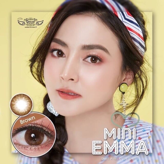 mini-emma-gray-brown-มินิ-สีเทา-สีน้ำตาล-เทา-ตาล-เรียบๆ-dreamcolor1-ค่าอมน้ำ42-contact-lens-คอนแทคเลนส์-ค่าสายตา