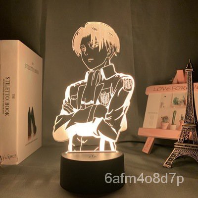 มังงะไททันโมเดลไททัน-โคมไฟตั้งโต๊ะ-ชนิดอะคริลิค-จาอนิเมะ-attack-on-titan-night-light-3d