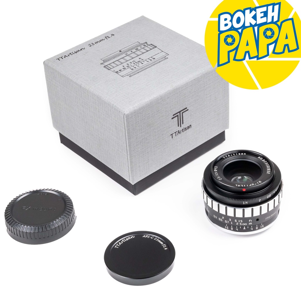 ttartisan-23mm-f1-4-apsc-เลนส์มือหมุน-เลนส์ละลายหลัง-เลนส์-กว้าง-23-mm-25-mm-wide