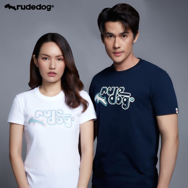 rudedog-เสื้อยืดชาย-หญิง-สีท็อปดำ-รุ่น-led-ราคาต่อตัว