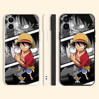 Luffy เคสไอโฟน 13 promax 8พลัส One Piece เคส iPhone 12 13 pro max Xr Xs X 7 8 plus se2020 phone case นิ่ม