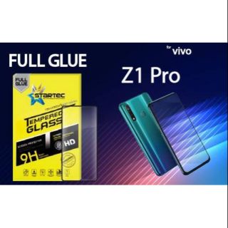 ฟิล์มกระจก Vivo Z1 Pro แบบเต็มจอ ยี่ห้อStartec คุณภาพดี ทัชลื่น ปกป้องหน้าจอได้ดี ทนทาน ทัชลื่น แข็งแกร่ง ใสชัดเจน