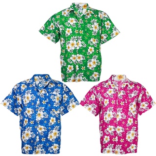 ภาพหน้าปกสินค้า🌴 ไซส์ S XL เสื้อเชิ้ตฮาวาย เสื้อสงกรานต์ เสื้อลายดอก Hawaiian Shirt Aloha Holiday HW265 ที่เกี่ยวข้อง