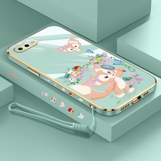 เคสโทรศัพท์มือถือ ซิลิโคน ขอบตรง ลายตัวอักษร Lena Belle หรูหรา สําหรับ iPhone 7plus 8plus X xs xr xs max