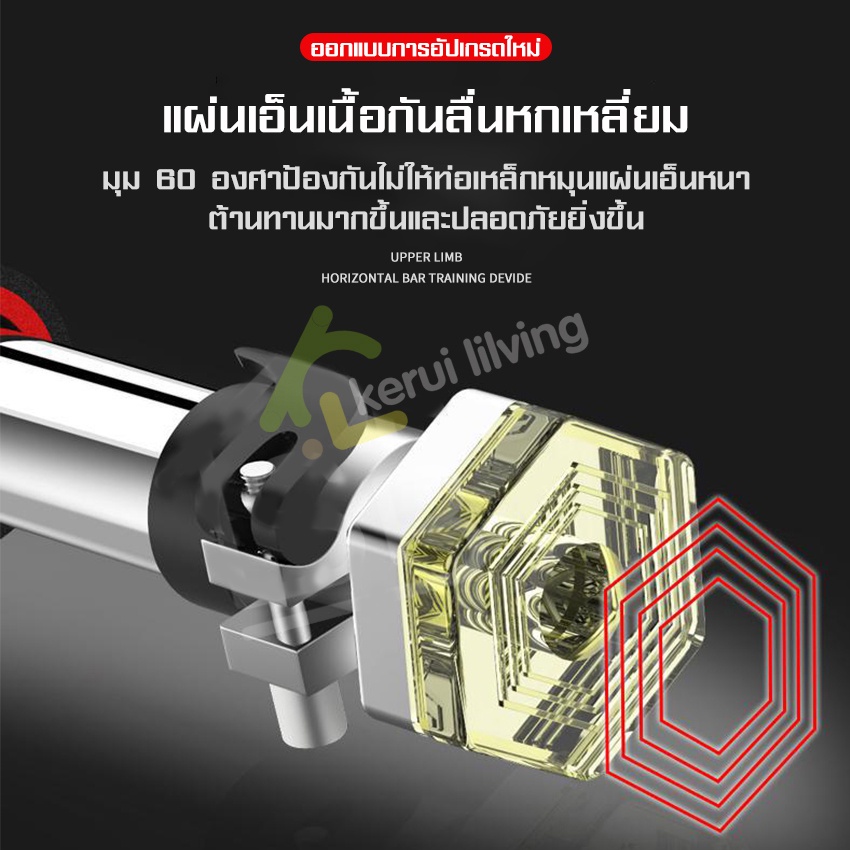 บาร์โหนติดประตู-ปรับได้-60-100-cm-บาร์ดึงข้อ-บาร์โหน-สำหรับดึงข้อ-ยืดกล้ามเนื้อ-บาร์โหนประตู-ที่โหนบาร์-chinup-bar