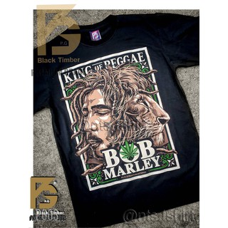 เสื้อยืดผ้าฝ้ายพรีเมี่ยม PG 03 Bob Marley Reggae เสื้อยืด หนัง นักร้อง เสื้อดำ สกรีนลาย ผ้าหนา PG T SHIRT S M L XL XXL