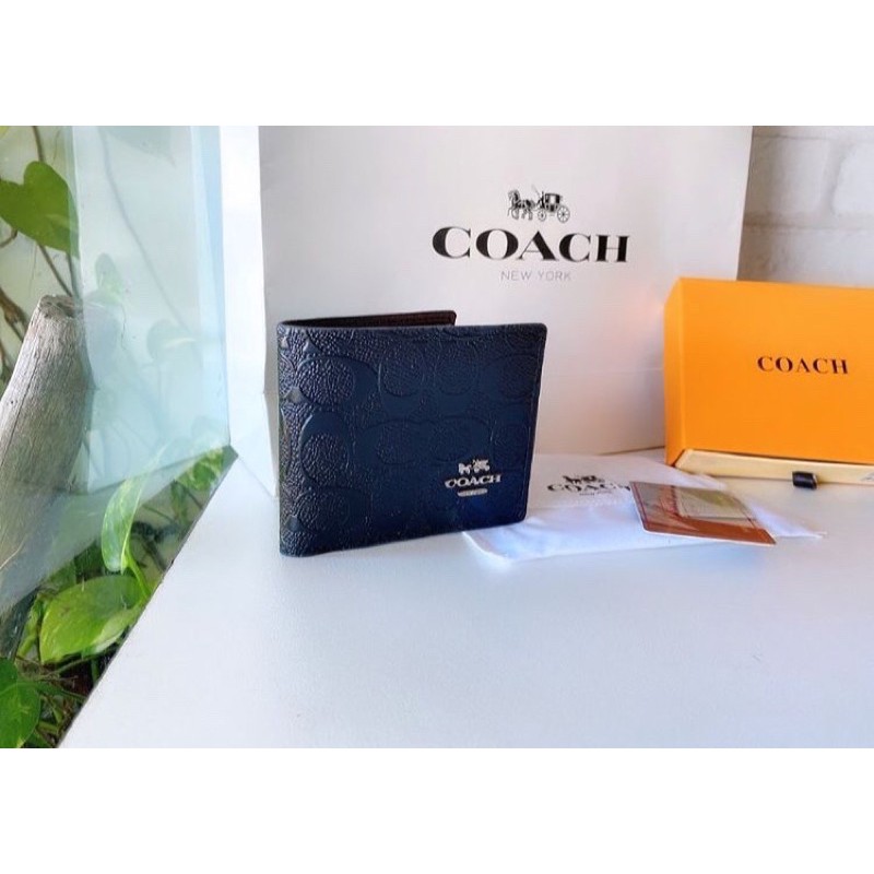 กระเป๋าสตางค์coachแบบพับ