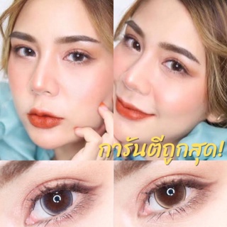 ✨Dream brown chestnut (Wink lens) ขนาดตาโต Big ☀️กรองแสง uv (บิ๊กอาย คอนแทคเลนส์ Bigeye) b1