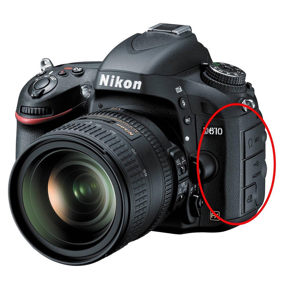 ยาง-usb-mic-gps-cap-rubber-for-nikon-d610-d600