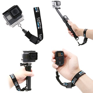 ภาพหน้าปกสินค้าสายคล้องมือ GoPro 9 8 7 6 5 กันหลุด สำหรับยึดกล้องโกโปร และอุปกรณ์ต่างๆ ที่เกี่ยวข้อง