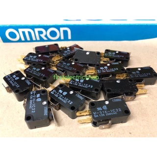 Micro Switch ไมโครสวิตช์ ของแท้ Omron รุ่น V-51K-1C22 ก้านสั้น