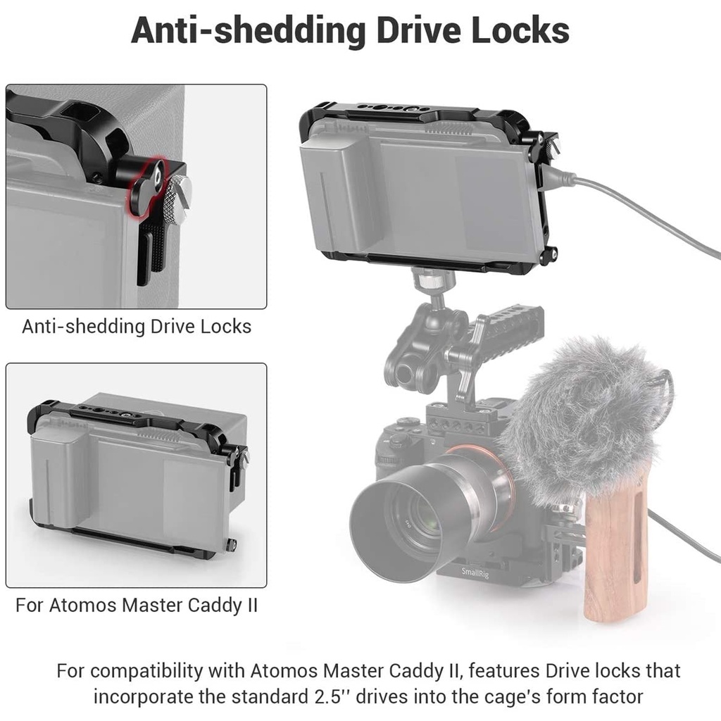 SMALLRIG กรงขนาดเล็กสําหรับ Atomos Ninja V 2209 | Shopee