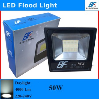 BF LED FLOOD LIHGT ฟลัดไลท์ สปอตไลท์ 50W แสง Daylight/Warmwhite