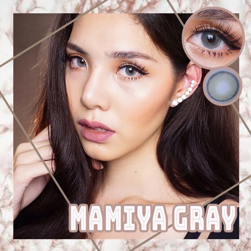 ภาพหน้าปกสินค้าบิ๊กอาย รุ่น Mamiya Gray สีเทา*** แฟชั่นและสายตาสั้น Dreamcolor1 จากร้าน bigeye79 บน Shopee