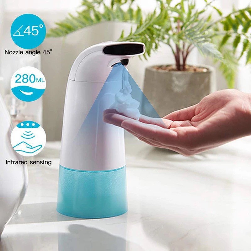 เครื่องจ่ายโฟมอัตโนมัติ-เครื่องจ่ายแอลกอฮอล์-automatic-induction-foam-soap-dispenser