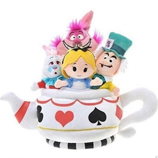 Disney Alice in the Wonderland Teapot Plush Doll Set