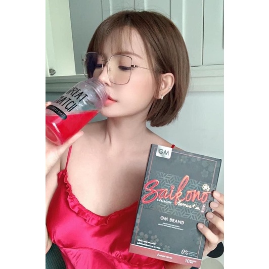 ภาพสินค้ารุ่นใหม่  Saikono collagen ไซโกโนะ คอลลาเจน  10 ซอง แท้ 100% จากร้าน bestprincemall บน Shopee ภาพที่ 6