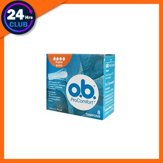 $$O.B. Procomfort Tampons Super โอบี ผ้าอนามัยแบบสอด ขนาดใหญ่ สำหรับวันมามาก