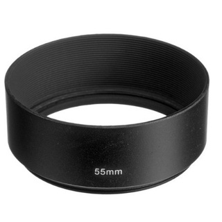 Metal Lens Hood Cover for 55mm Filter/Lens (1330)