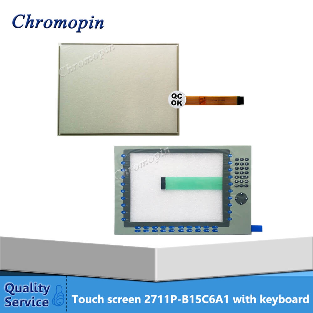 Sz แผงสัมผัส พร้อมปุ่มกด สําหรับ AB 2711P-B15C6A1 2711P-B15C6A2 2711P ...