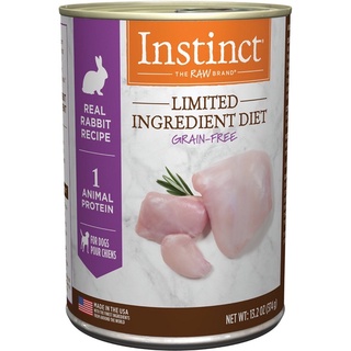 อาหารเปียกสุนัข Instinct สูตร Limited Ingredient Diet Real Rabbit Recipe ขนาด 374 กรัม