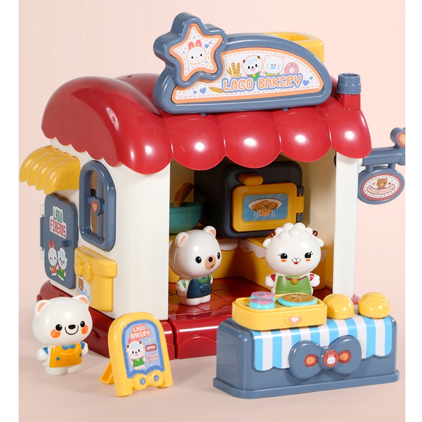 ภาพสินค้าบ้านตุ๊กตา Play House Lagu Family จากร้าน babypungto บน Shopee ภาพที่ 5