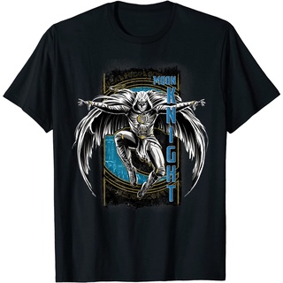 เสื้อยืด พิมพ์ลาย Marvel Moon Knight Hieroglyphs สไตล์อียิปต์ แฟชั่น สําหรับเด็กผู้ชาย ผู้หญิง อายุ 1-12 ปี