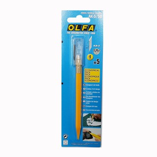 คัตเตอร์ OLFA Model AK-5/5B ของแท้ พร้อมส่ง