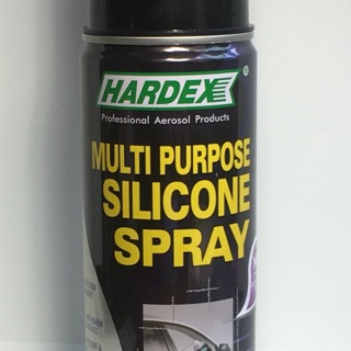 HARDEX Multi purpose silicone spray สเปรย์ซิลิโคลอเนกประสงค์  ปกป้อง ฟื้นฟูสภาพยางขอบประตู ช่วยหล่อลื่น  ลดการเสียดสี