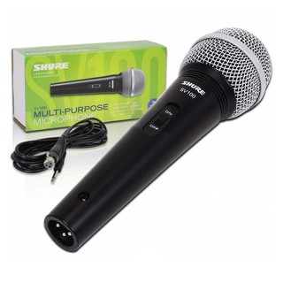 อุปกรณ์เครื่องเสียง ไมโครโฟน SHURE SHURE SV100-X เครื่องเสียง ลำโพง ทีวี เครื่องเสียง MICROPHONE SHURE SHURE SV100-X