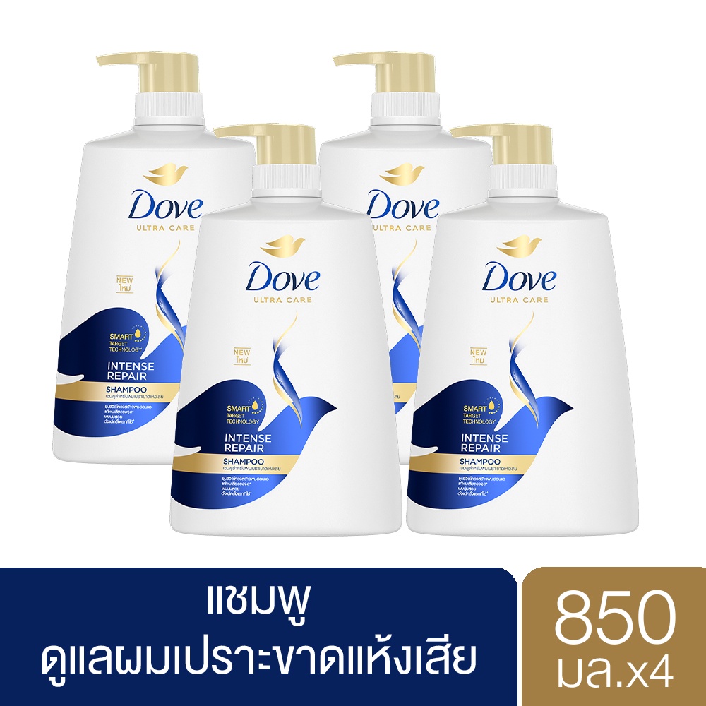 ภาพสินค้าโดฟ แชมพู Dove Shampoo 850 ml (2-4 Bottles) จากร้าน unilever_beautyhotpro บน Shopee ภาพที่ 4