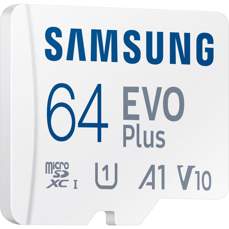 samsung-microsd-64gb-evo-plus-uhs-1-u1-mb-mc64ka-apc-memory-card-พร้อม-adapter-ของแท้-ประกันศูนย์ไทย-10ปี