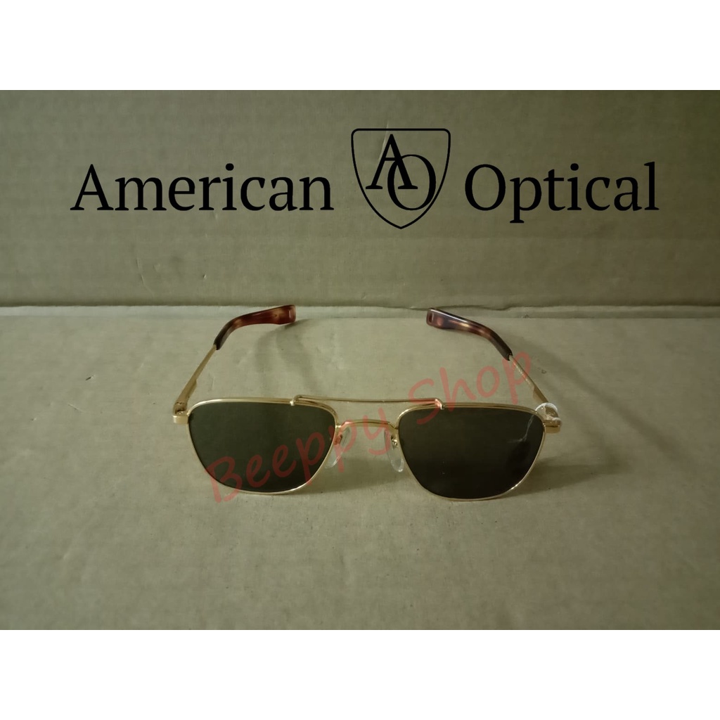 แว่นตา-ao-make-usa-รุ่น-ao-126-0008-แว่นตากันแดด-แว่นตาวินเทจ-แฟนชั่น-แว่นตาผู้ชาย-แว่นตาวัยรุ่น-ของแท้
