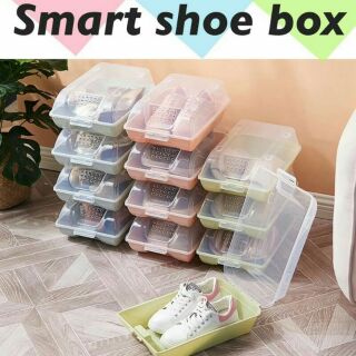 กล่องเก็บรองเท้าABS smart shoe box