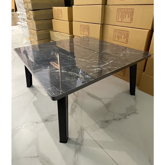 ภาพหน้าปกสินค้าปรับแพ็กใหม่ใส่กล่อง โต๊ะญี่ปุ่น โต๊ะพับญี่ปุ่น ขนาด 60*60CM มี 5 สี ส่งเร็ว ไม้หนา 15มม ปิดผิวกันน้ำ ขาพับพลาสติก (New) จากร้าน twc_thanawat บน Shopee