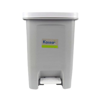 KASSA HOME ถังขยะ รุ่น 5667 (002952) ความจุ 10 ลิตร สีเทา ถังขยะ