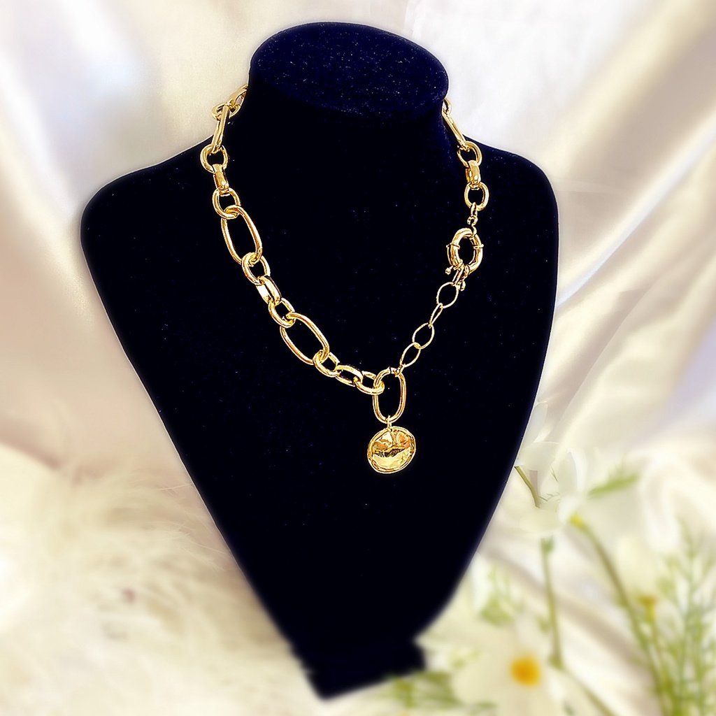 สร้อยคอ-gold-chain-สีทอง-สวยหรู