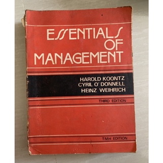 Essentials of Management มือ 2 สภาพเก่า